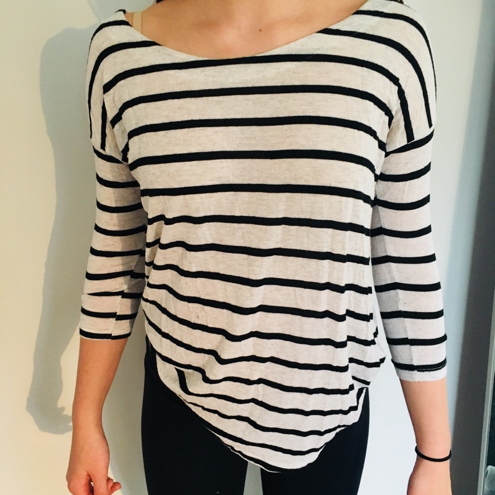 F21 Striped/button Shirt